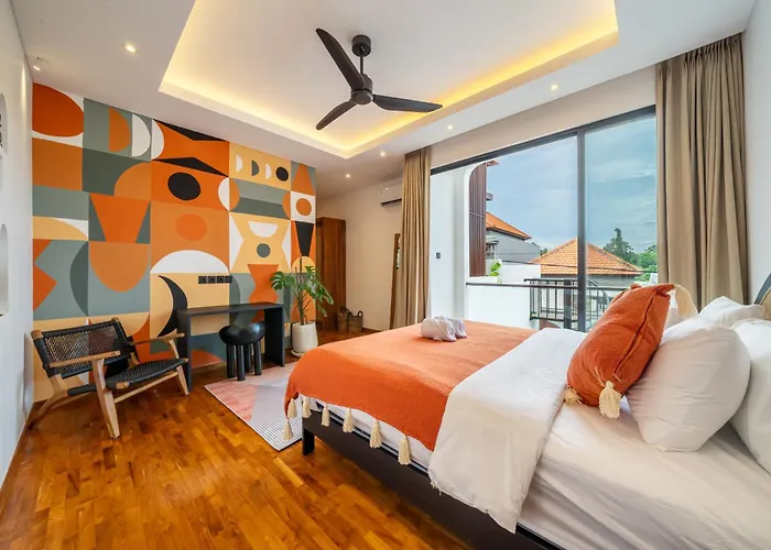 Villa Alisa - Pool Retreat With Rooftop Lounge Close To Canggu (Bali)